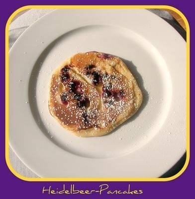 Heidelbeer-Pancakes