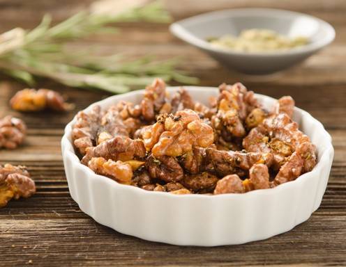 Walnussknabberei Rezept - ichkoche.ch