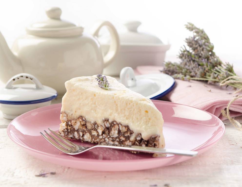 Eis-Lavendeltorte Eis-Lavendeltorte