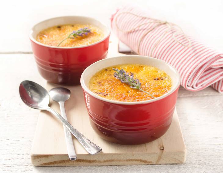 Lavendel-Crème-brûlée