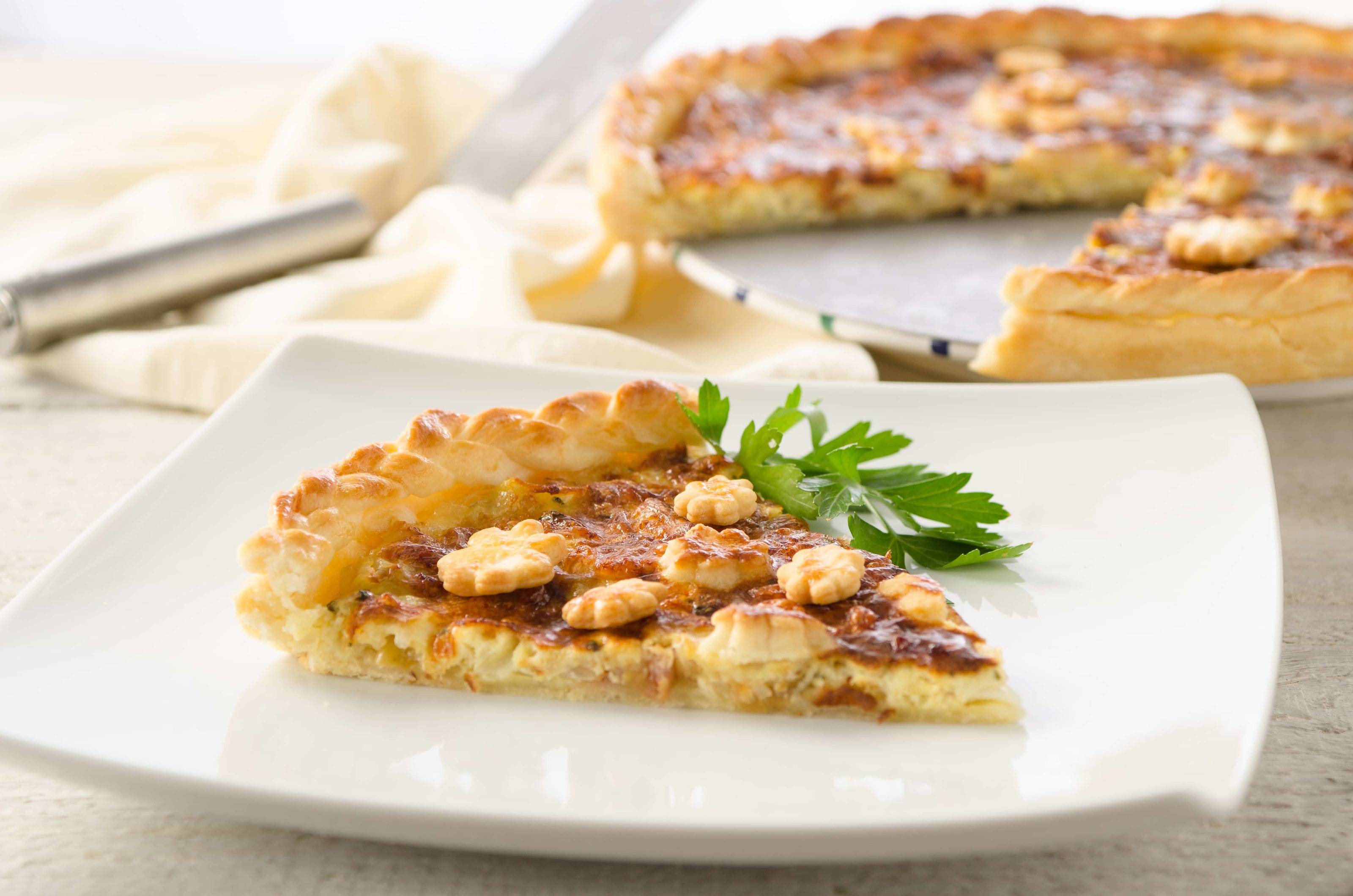 Apfel-Käse-Quiche Rezept