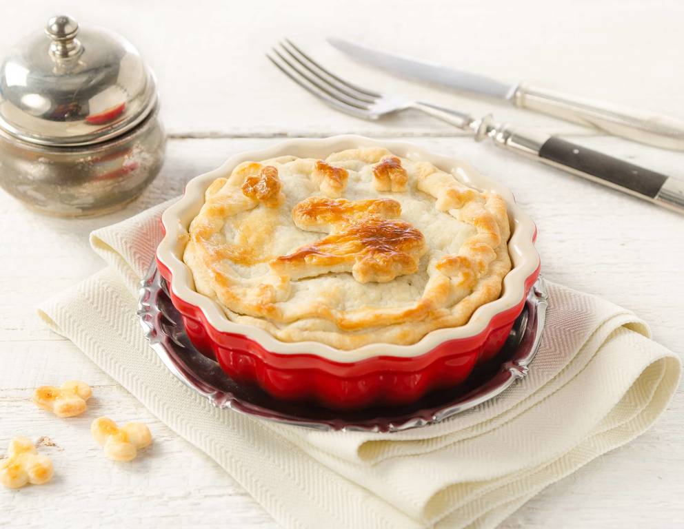 Hühner-Pie aus Blätterteig Hühner-Pie aus Blätterteig
