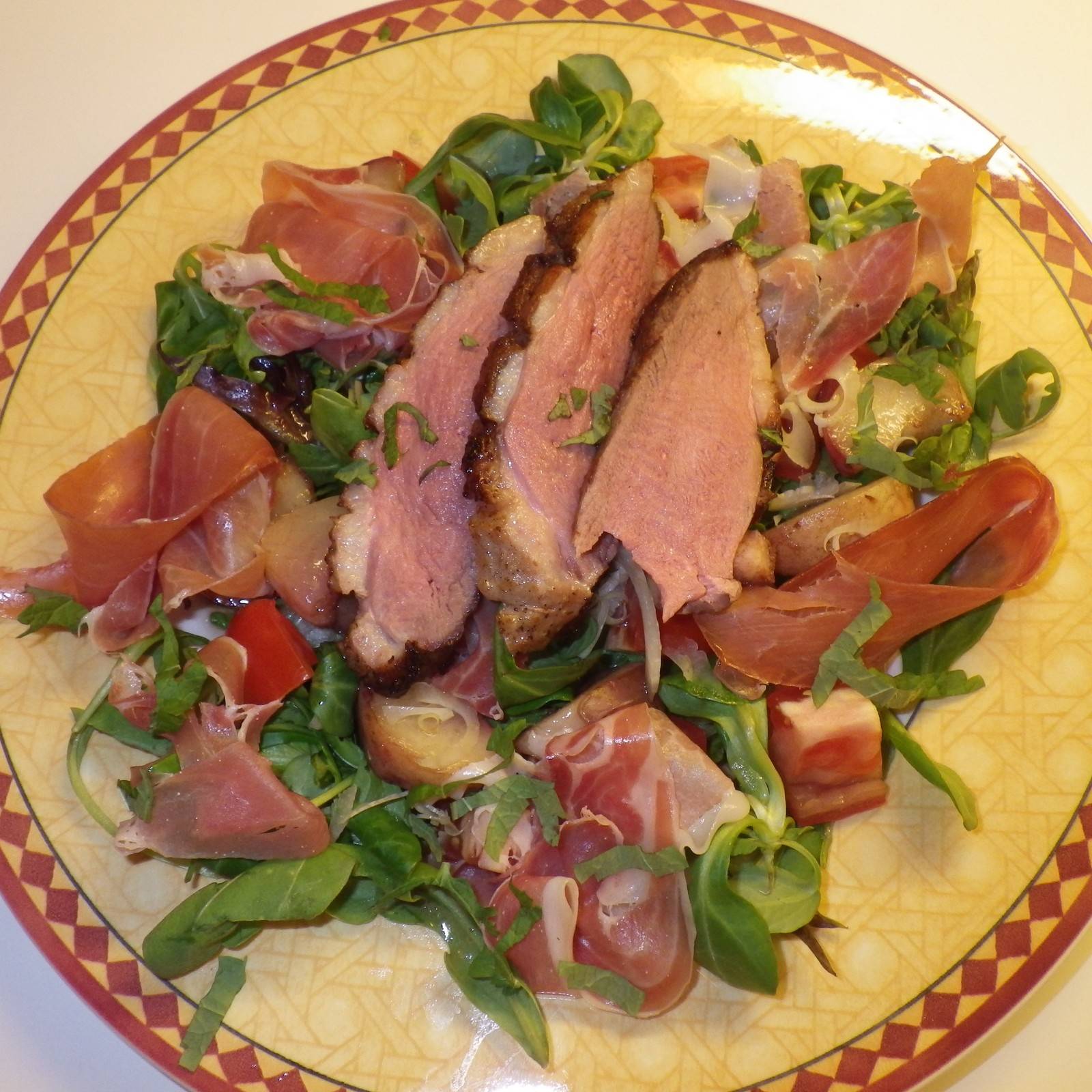 Salade française mit Entenbrust