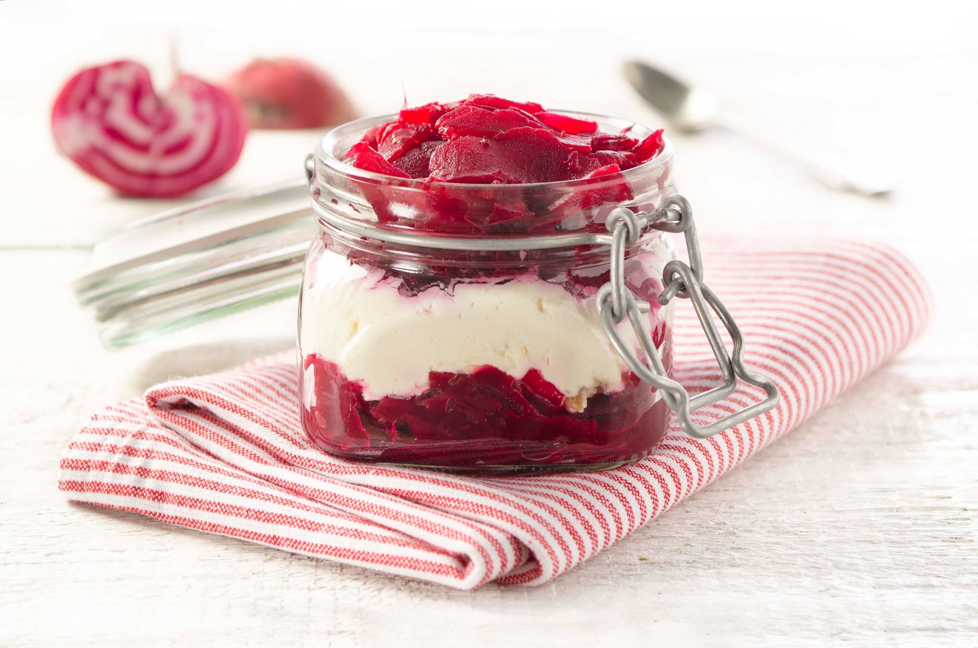 Rote Rüben-Salat im Glas Rezept