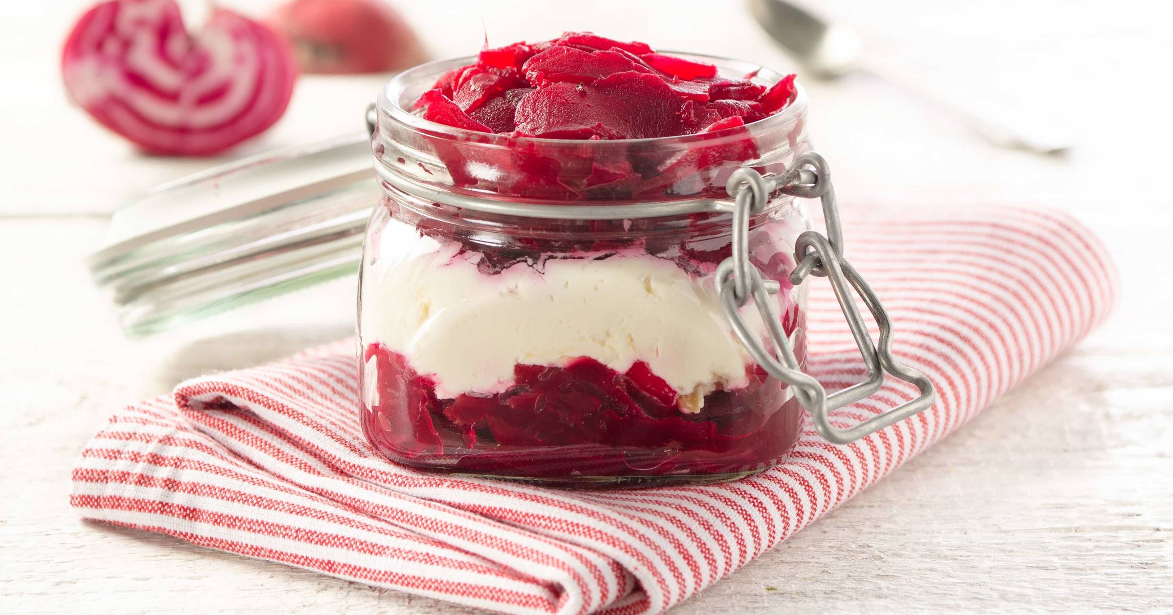 Rote Rüben-Salat im Glas Rezept - ichkoche.at