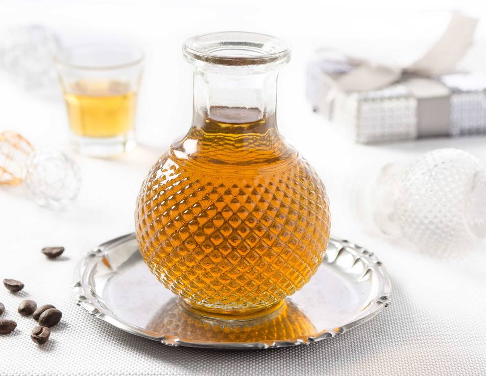 Kaffee-Likör mit Vanille Kaffee-Likör mit Vanille