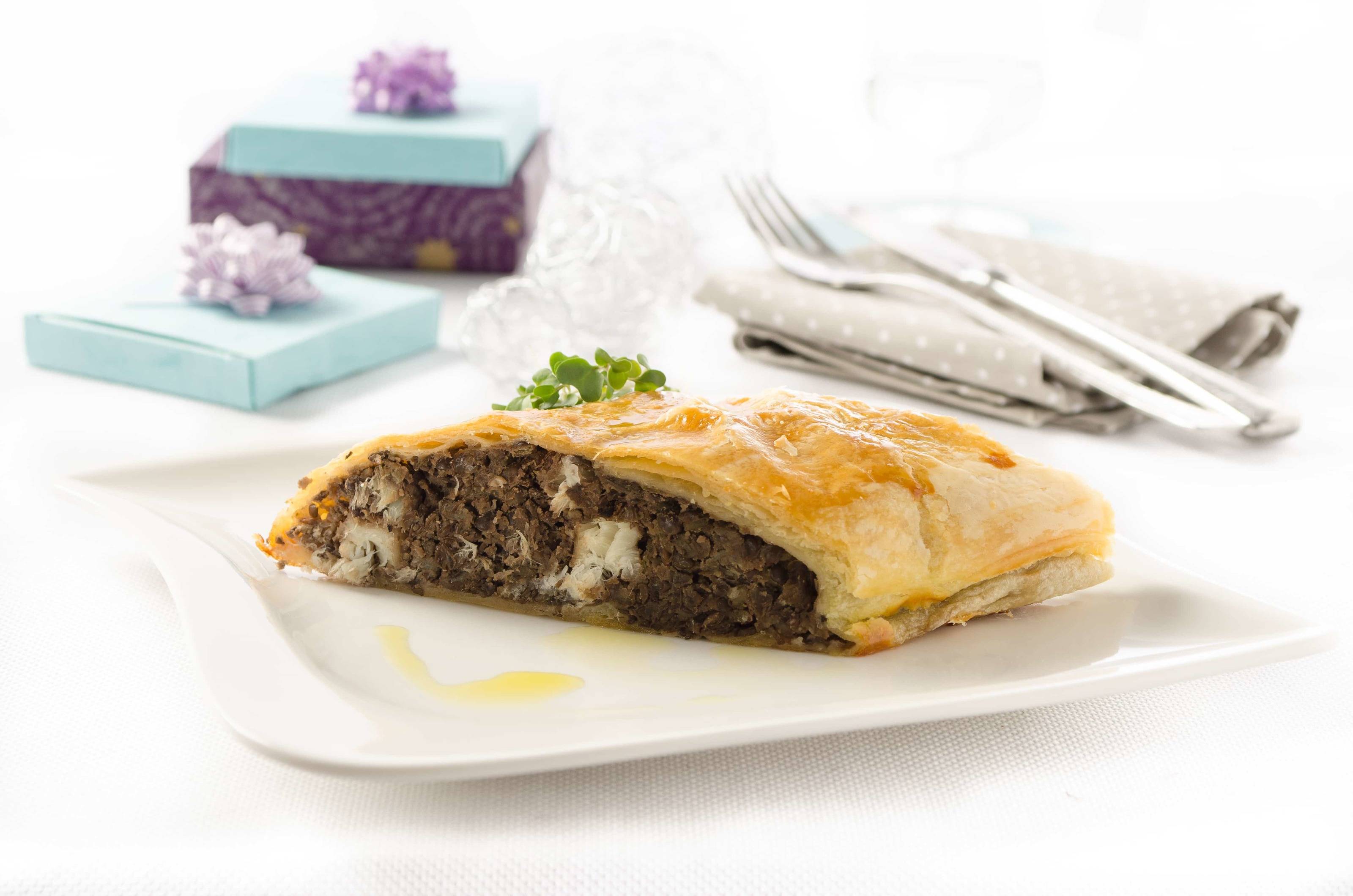 Zander im Strudelteig Rezept