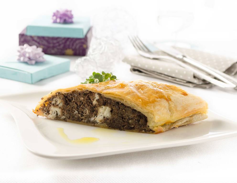 Zander im Strudelteig Zander im Strudelteig