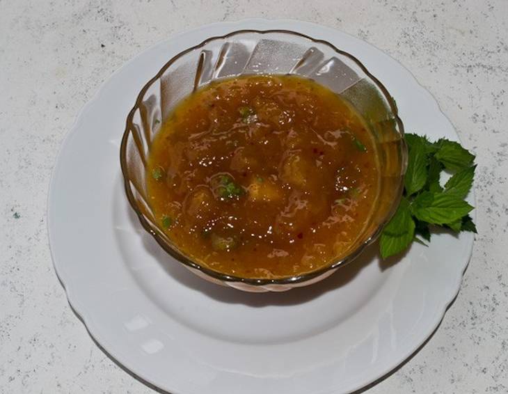 Kürbismarmelade mit Orangen Kürbismarmelade mit Orangen