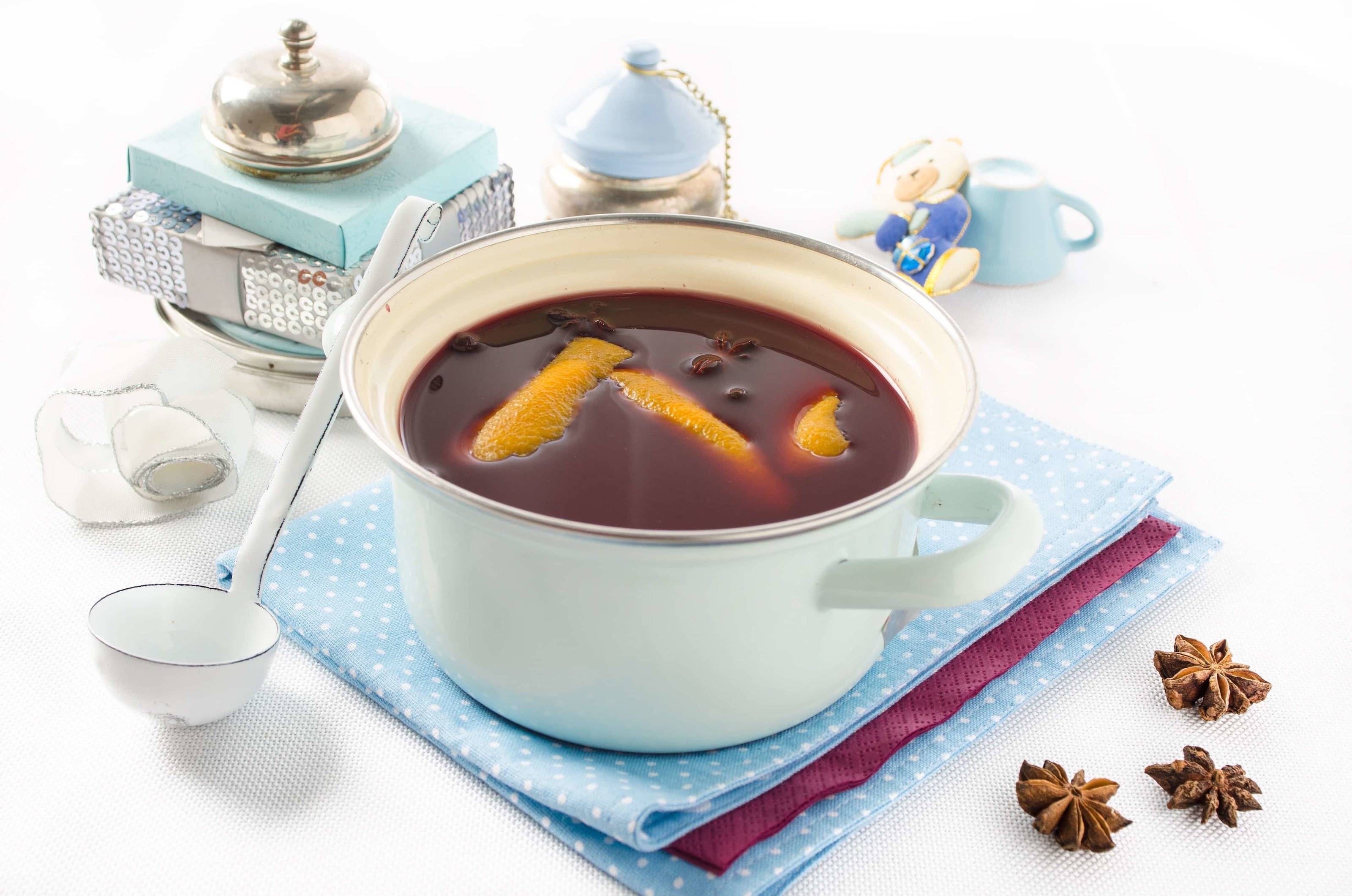 Glühwein für Wintergriller