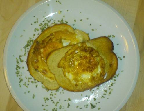 Schneller Eiertoast