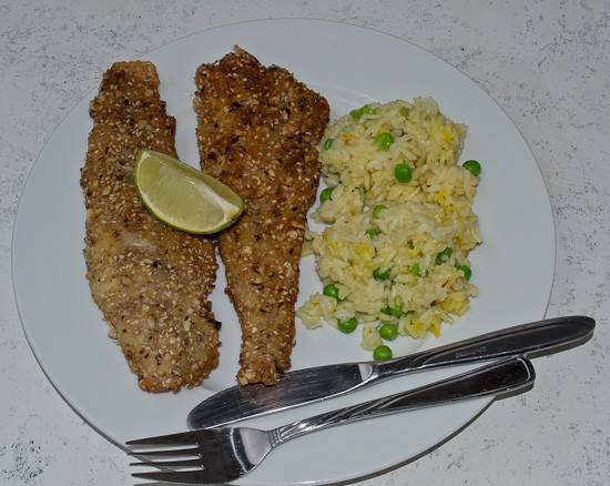 Seehechtfilet mit Knusperpanade