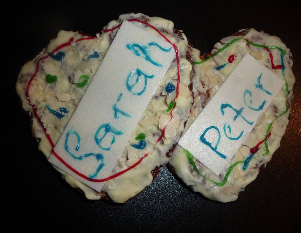 Lebkuchenherzen Lebkuchenherzen