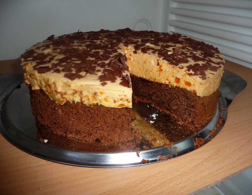Orangen-Schoko-Torte Orangen-Schoko-Torte