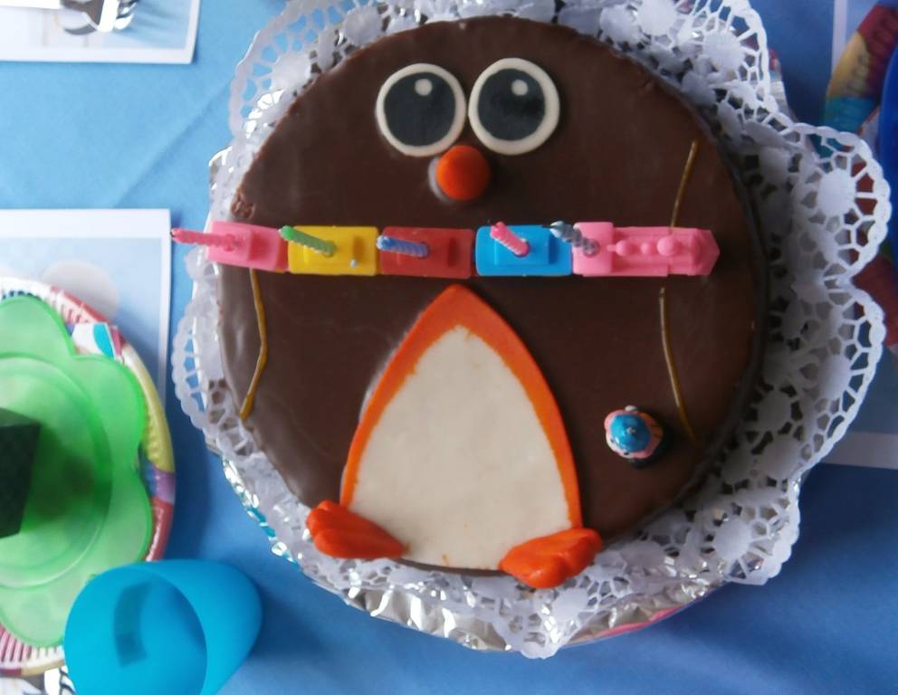 Pinguin Geburtstagstorte Pinguin Geburtstagstorte