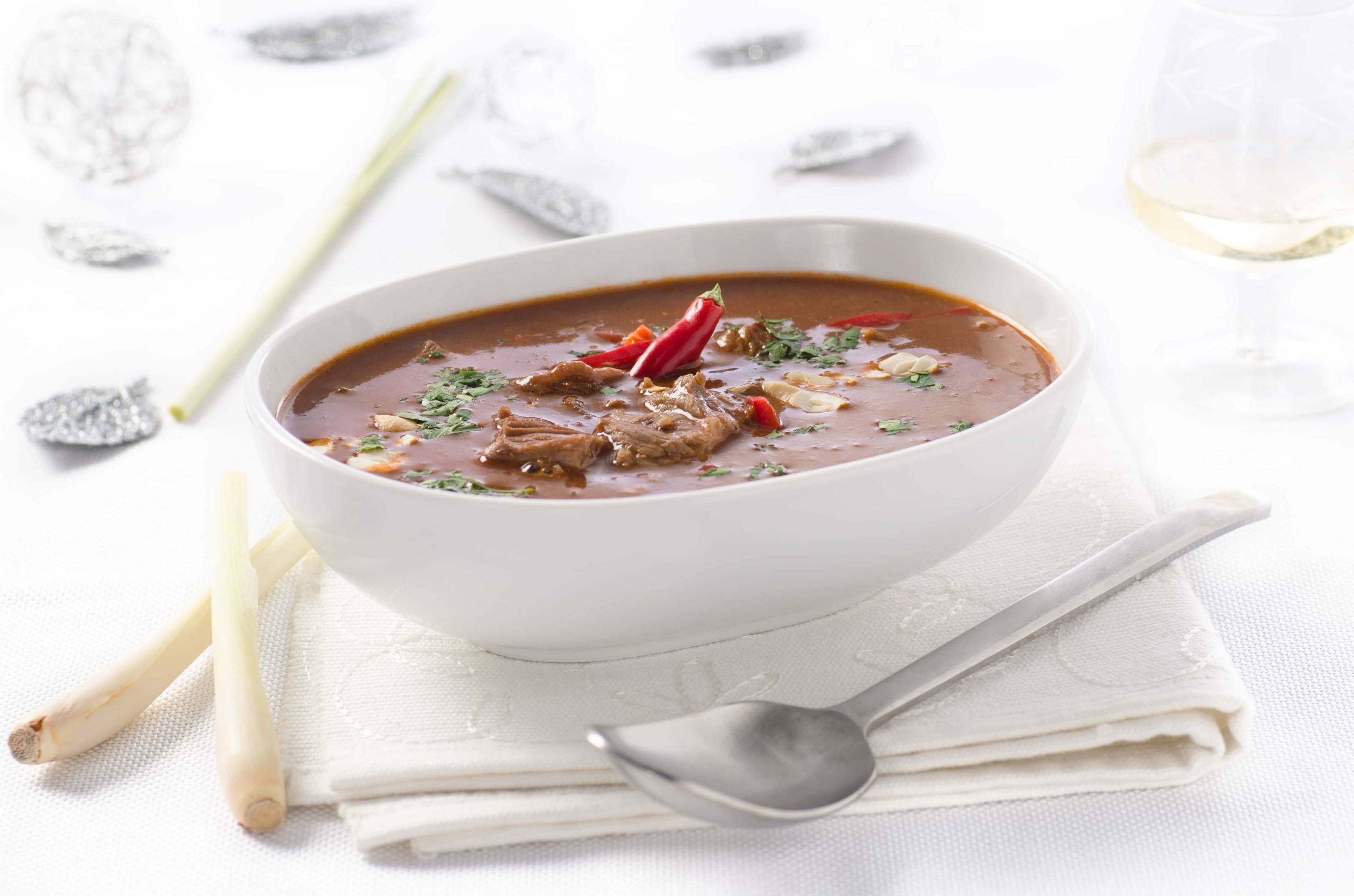 Exotische-Silvester-Gulaschsuppe Rezept