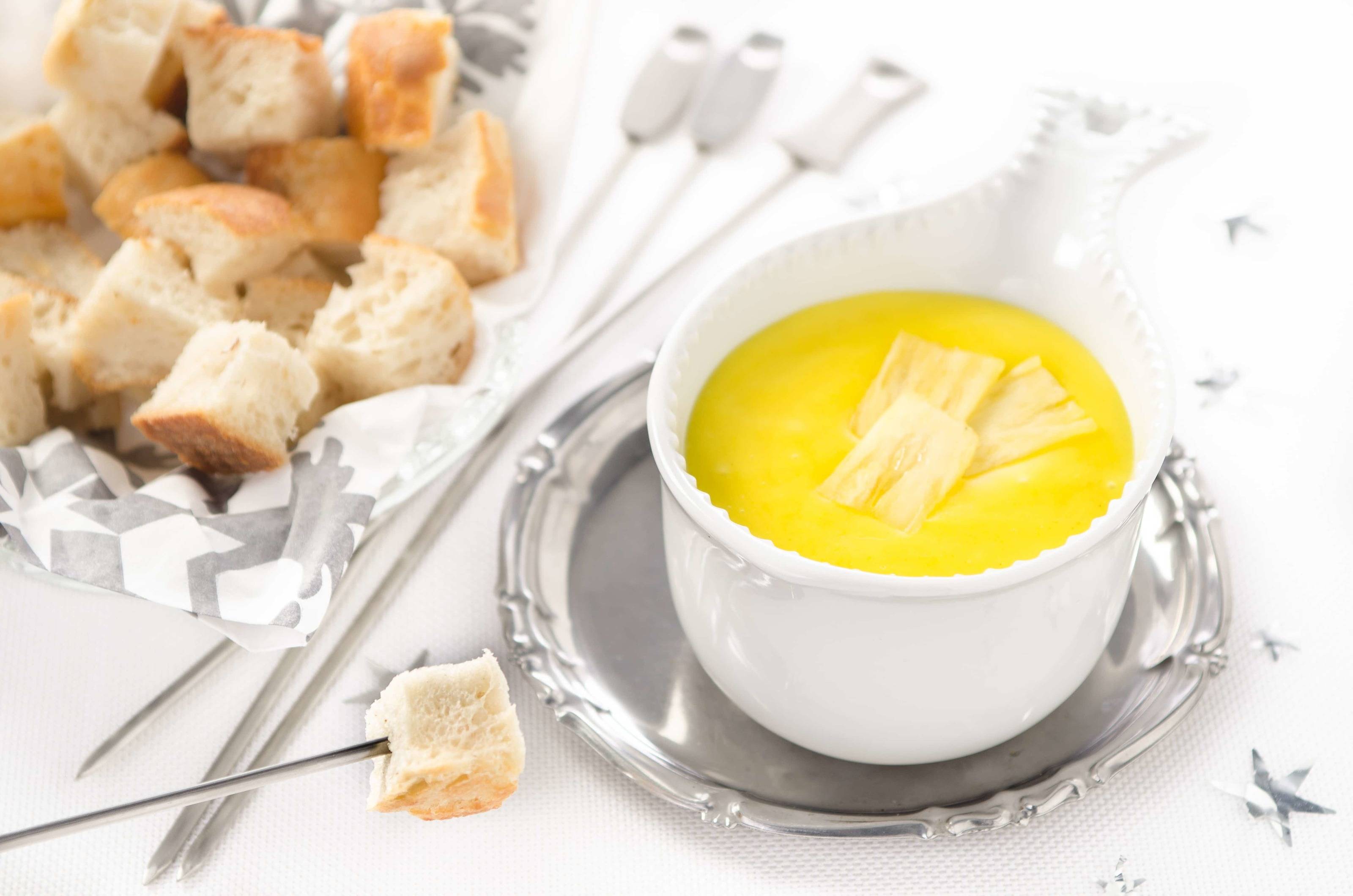 Ananas-Fondue Rezept