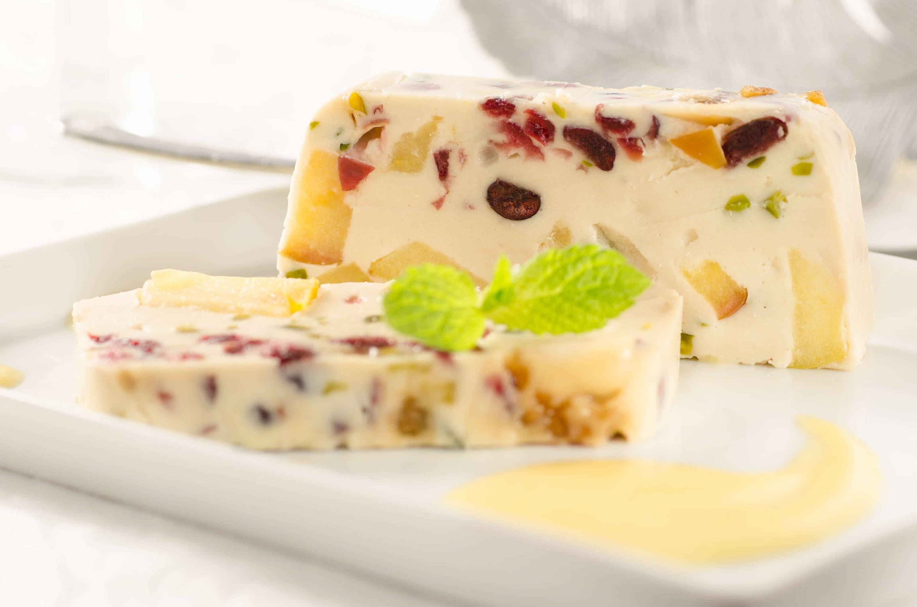 Bratapfel-Terrine mit Vanillejoghurt Rezept - ichkoche.at