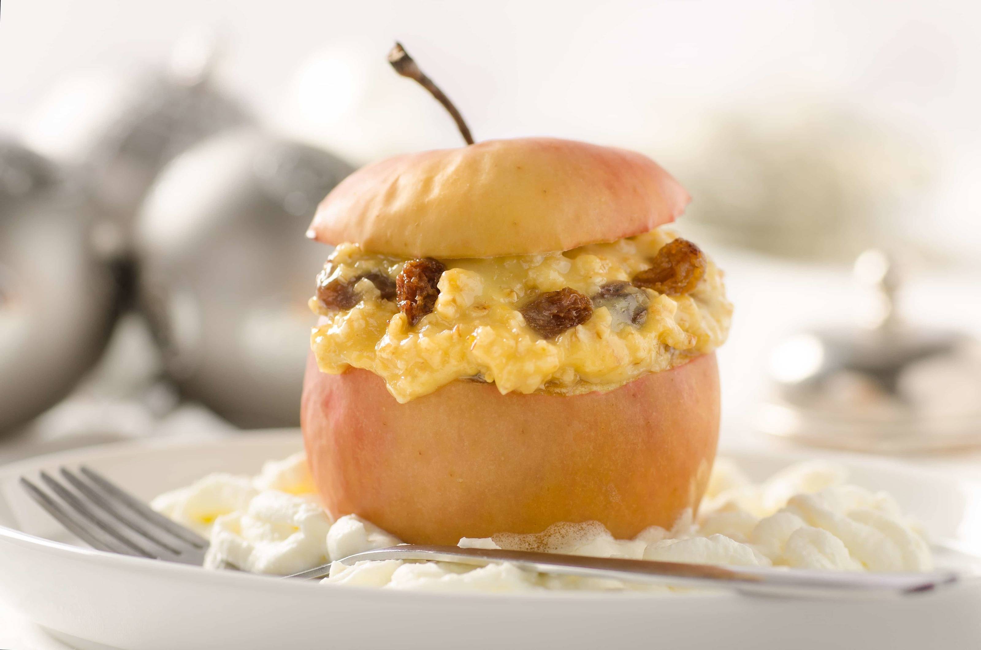 Bratapfel mit Topfenfüllung
