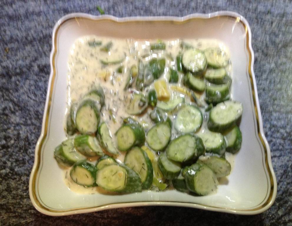 Rahm-Minigurken Rahm-Minigurken