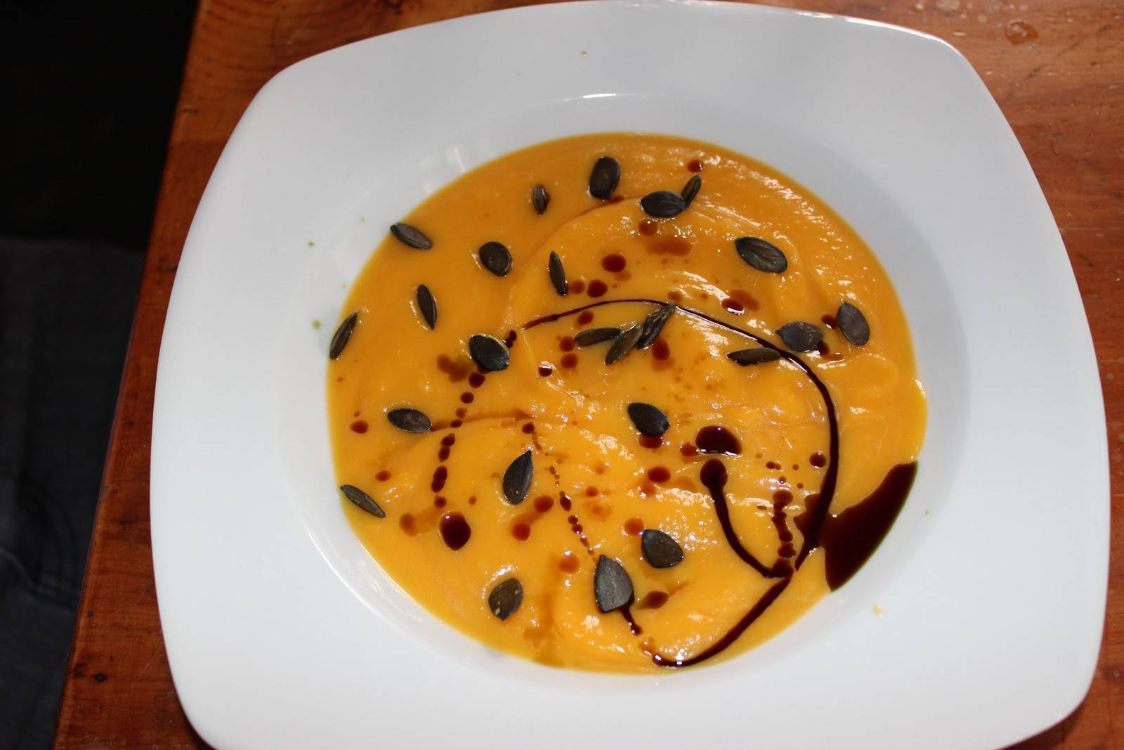 Kürbis-Curry-Cremesuppe