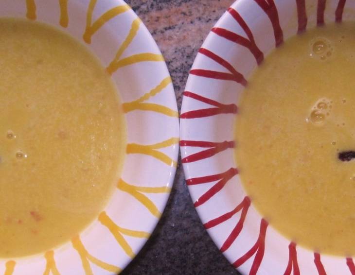 Kürbissuppe mit Ingwer Kürbissuppe mit Ingwer