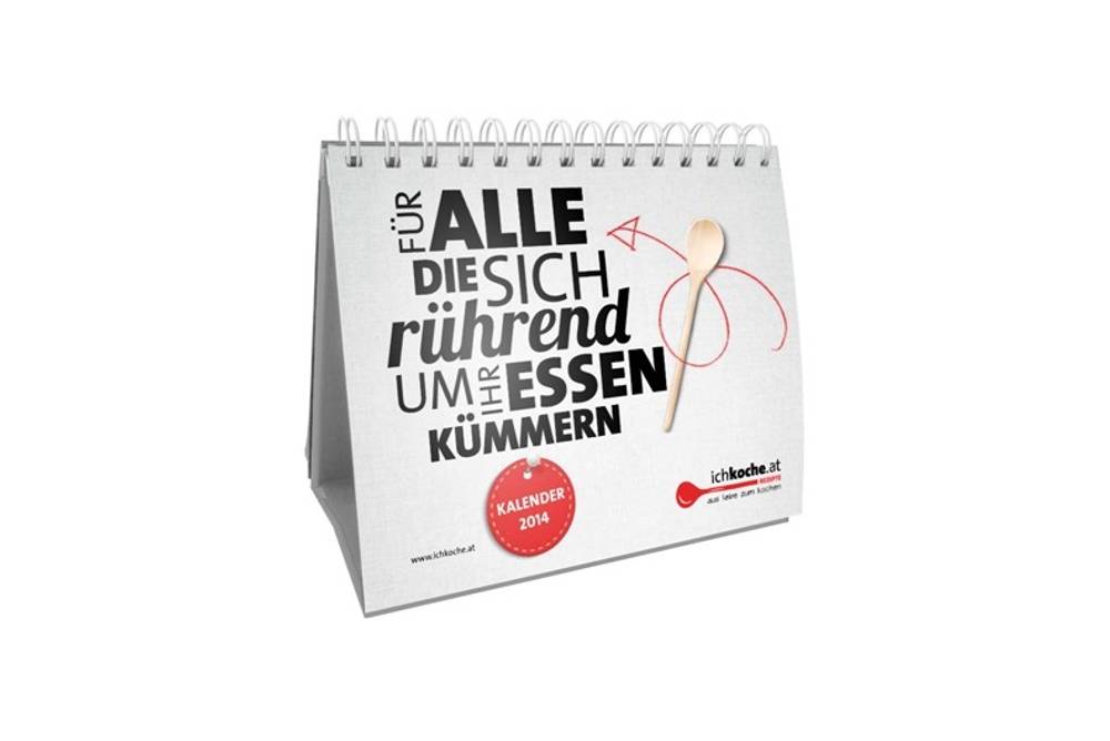 Der ichkoche.at-Kalender 2014 Der ichkoche.at-Kalender 2014
