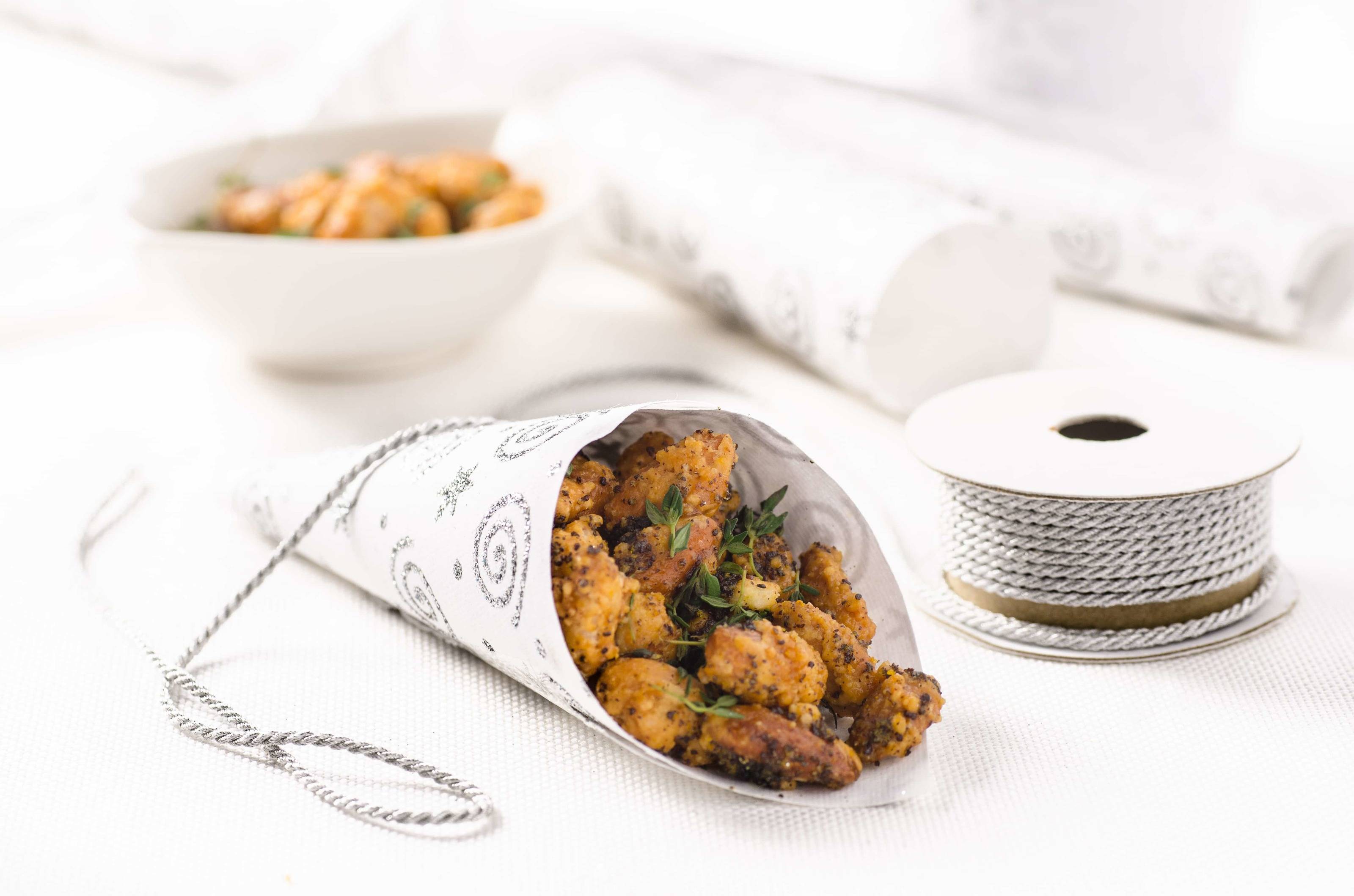 Gebratene Mandeln mit Thymian Rezept
