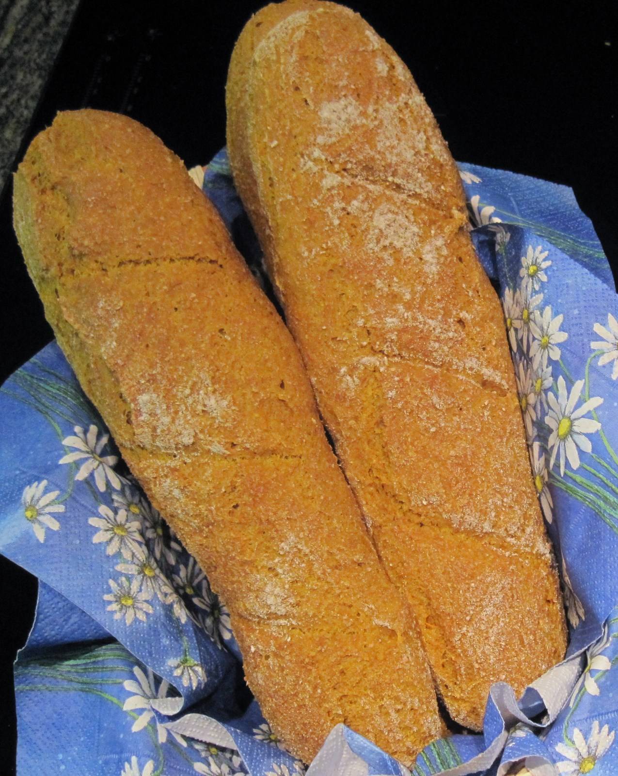 Ingwer-Karotten-Baguette