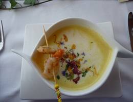 Curry-Kokosschaum Suppe