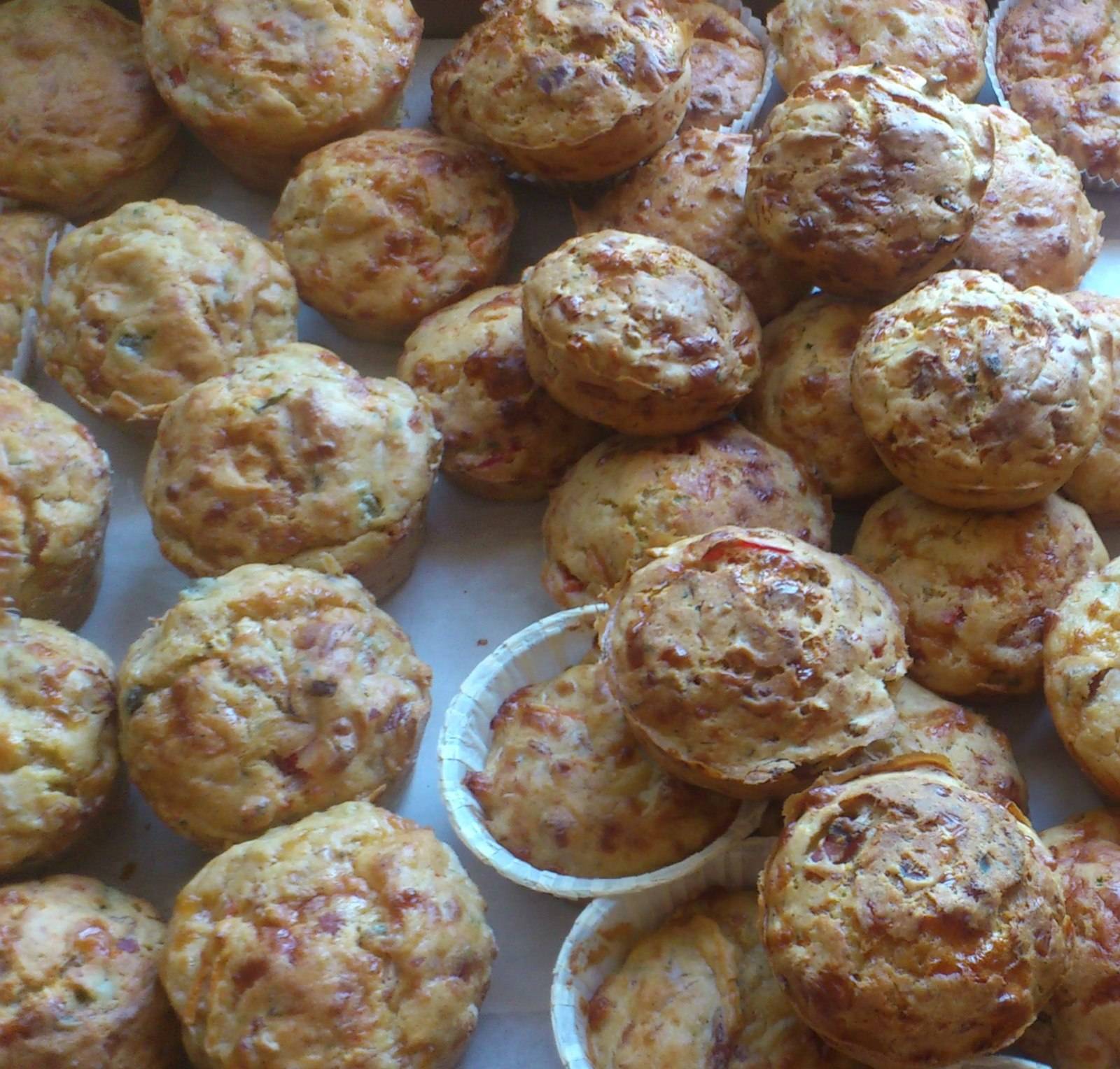 Pikante Schinken-Käse-Muffins Rezept - ichkoche.at Pikante Schinken-Käse-Muffins Rezept - ichkoche.at