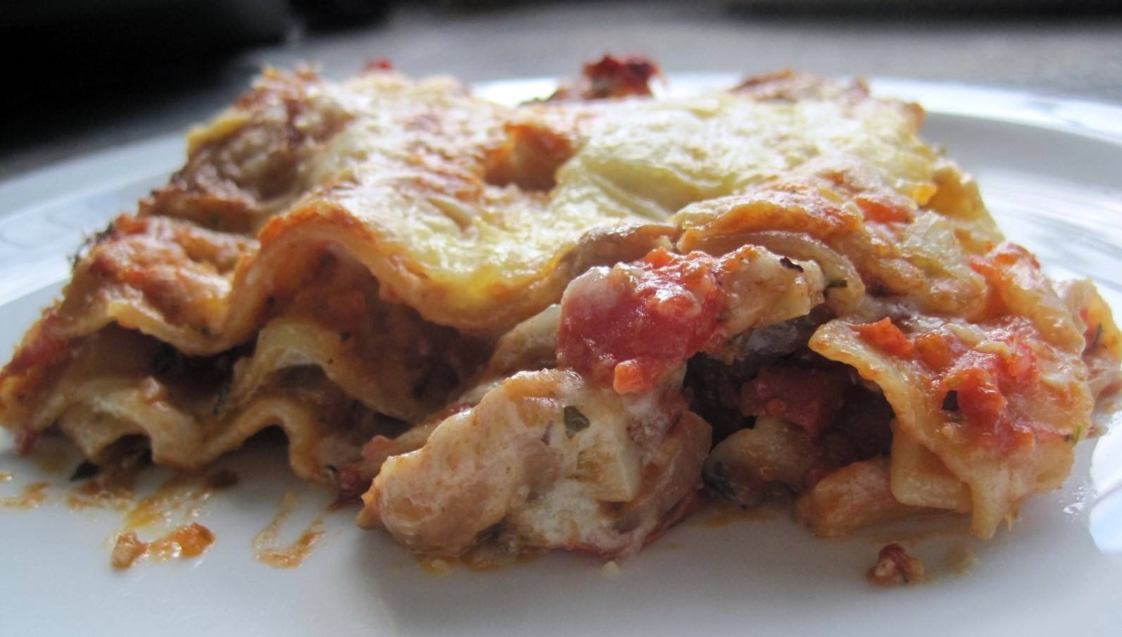 Lasagne mit Austernpilzen