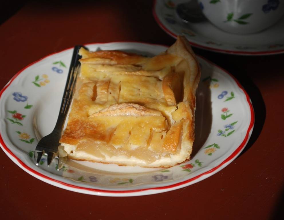 Schneller Apfelkuchen mit Guss Schneller Apfelkuchen mit Guss