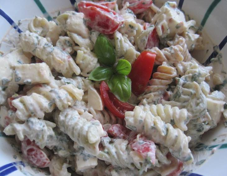 Nudelsalat caprese Nudelsalat caprese