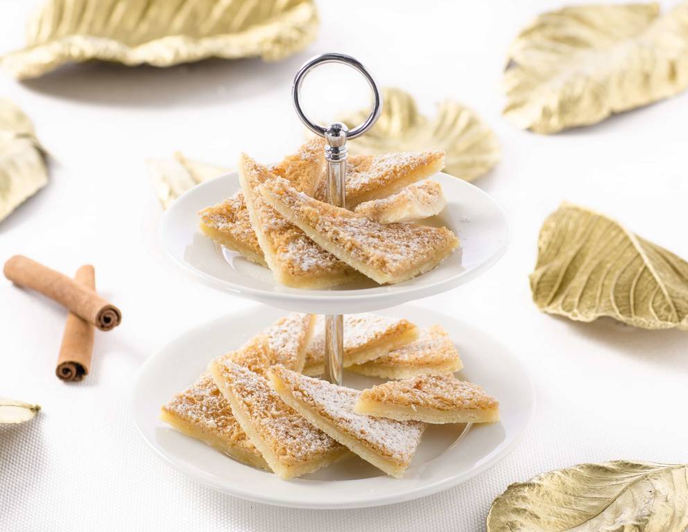 Glühwein-Zimt-Schnitten Glühwein-Zimt-Schnitten