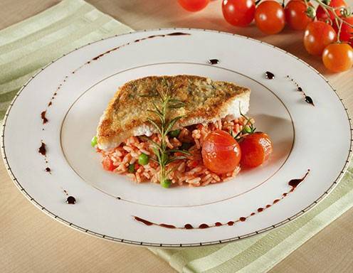 Zanderfilet auf Reis Rezept - ichkoche.ch Zanderfilet auf Reis Rezept - ichkoche.ch