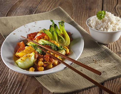 Gemüsecurry mit Kokosreis Rezept - ichkoche.de Gemüsecurry mit Kokosreis Rezept - ichkoche.de