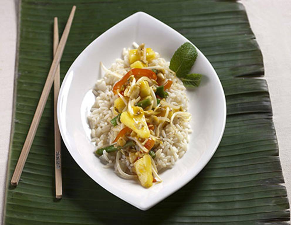 Reisgerichte aus der chinesischen Küche