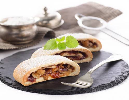 Süßer Grammelstrudel Rezept