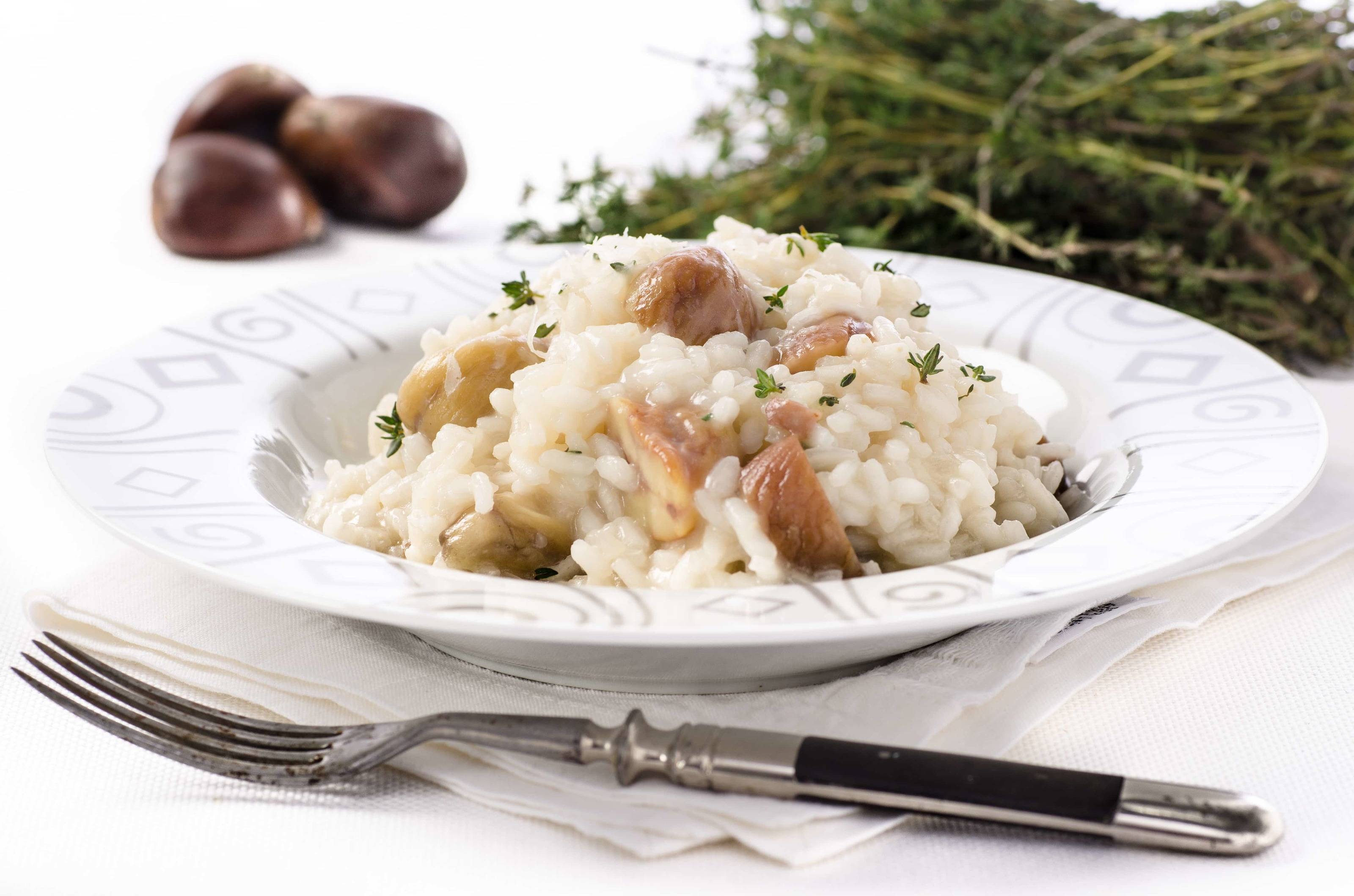Maronirisotto Rezept