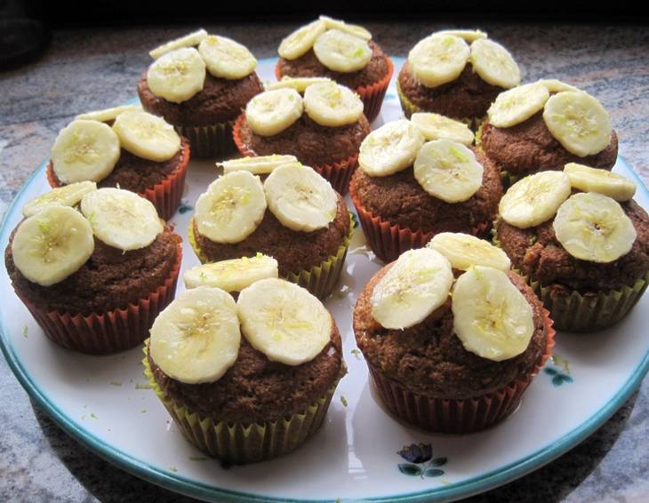 Saftige Bananenmuffins