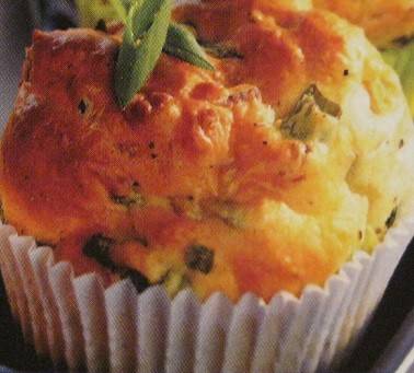 Kräuter-Muffins mit Parmesan