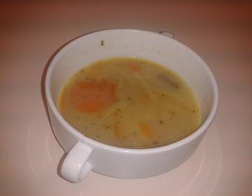 Fisolen-Karotten-Suppe