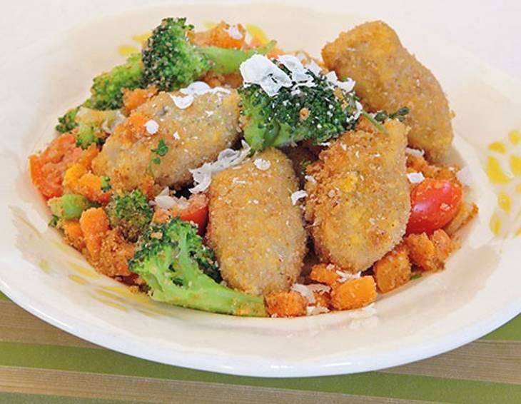 Kürbis-Polenta-Nockerl Kürbis-Polenta-Nockerl