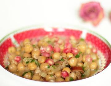 Orientalischer Kichererbsensalat Orientalischer Kichererbsensalat