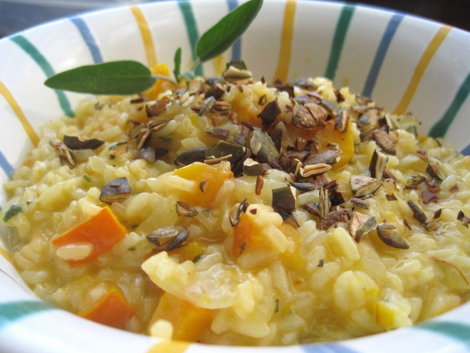 Kürbisrisotto