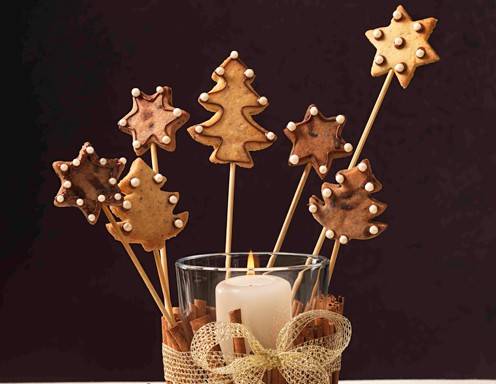 Weihnachts Keks-Pops