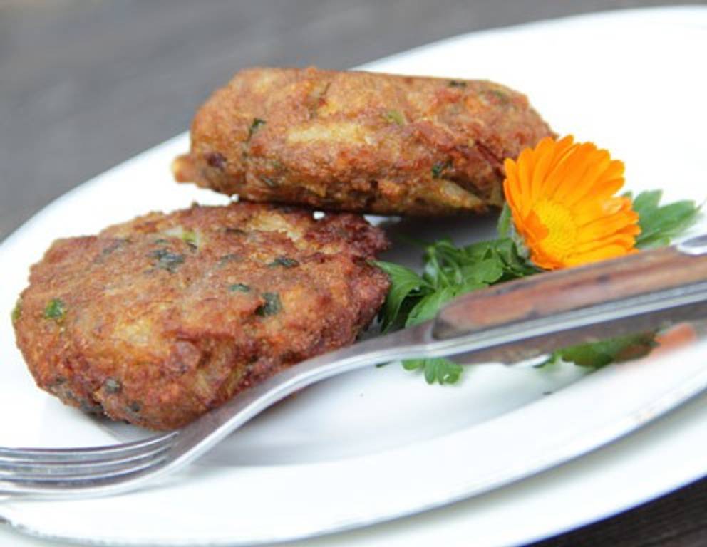 Einkorn-Maroni-Laibchen Einkorn-Maroni-Laibchen