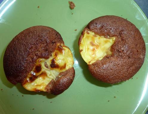 Pudding-Schokomuffins Rezept - ichkoche.de