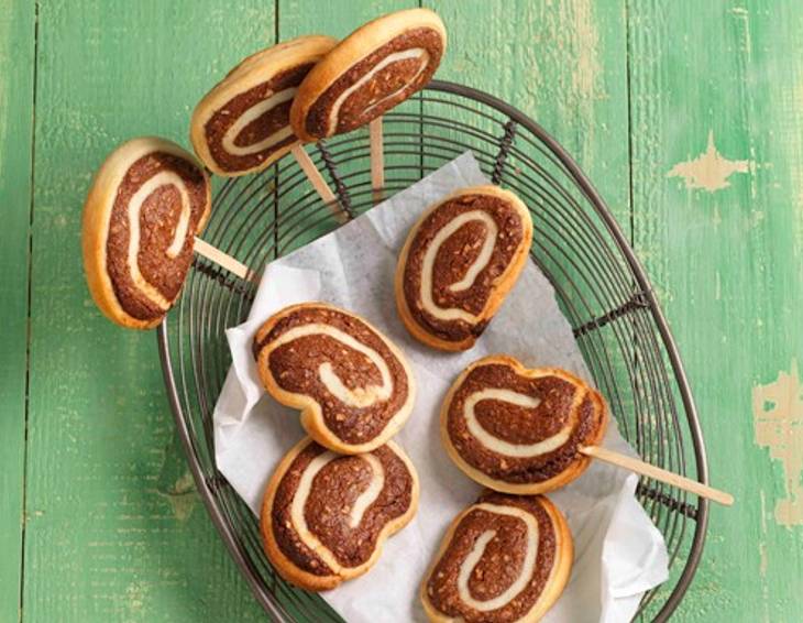 Schokolade-Schnecken Schokolade-Schnecken